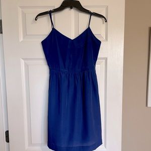 JCrew spaghetti strap dress with pockets